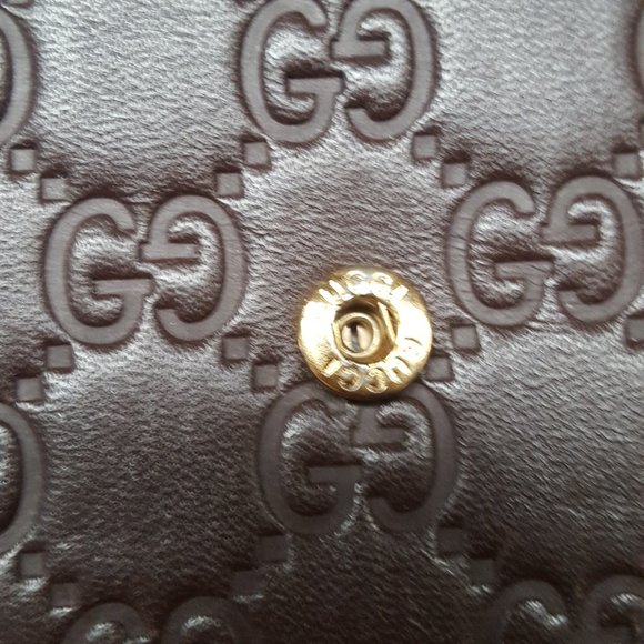 Vintage Gucci  Wallet Heart Crest shima line - Picture 7 of 16